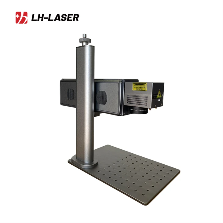Compact Portable All-in-One Fiber Laser Marking Machine factory